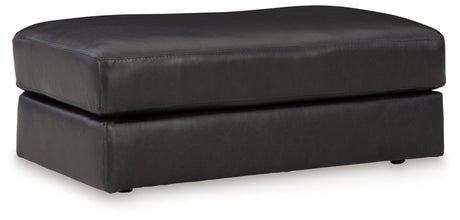 Amiata Onyx Chair And Ottoman - Ella Furniture