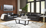 Amiata Onyx Sofa And Loveseat - Ella Furniture