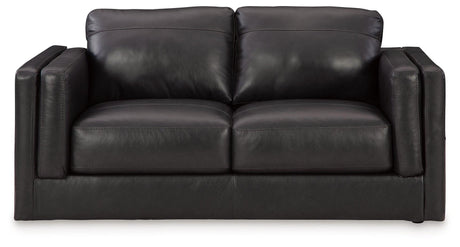 Amiata Onyx Sofa, Loveseat, Chair And Ottoman - Ella Furniture
