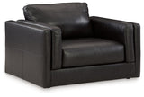 Amiata Onyx Sofa, Loveseat, Chair And Ottoman - Ella Furniture