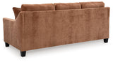 Amity Bay Clay Chenille Sofa Chaise - Ella Furniture