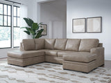 Amuleto Desert Leather 2-Piece Sectional with Chaise from Ella Furniture