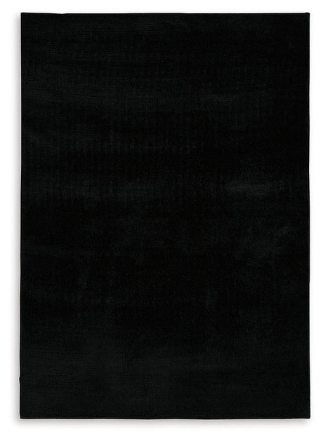 Anaben Black 5' X 7' Rug - Ella Furniture