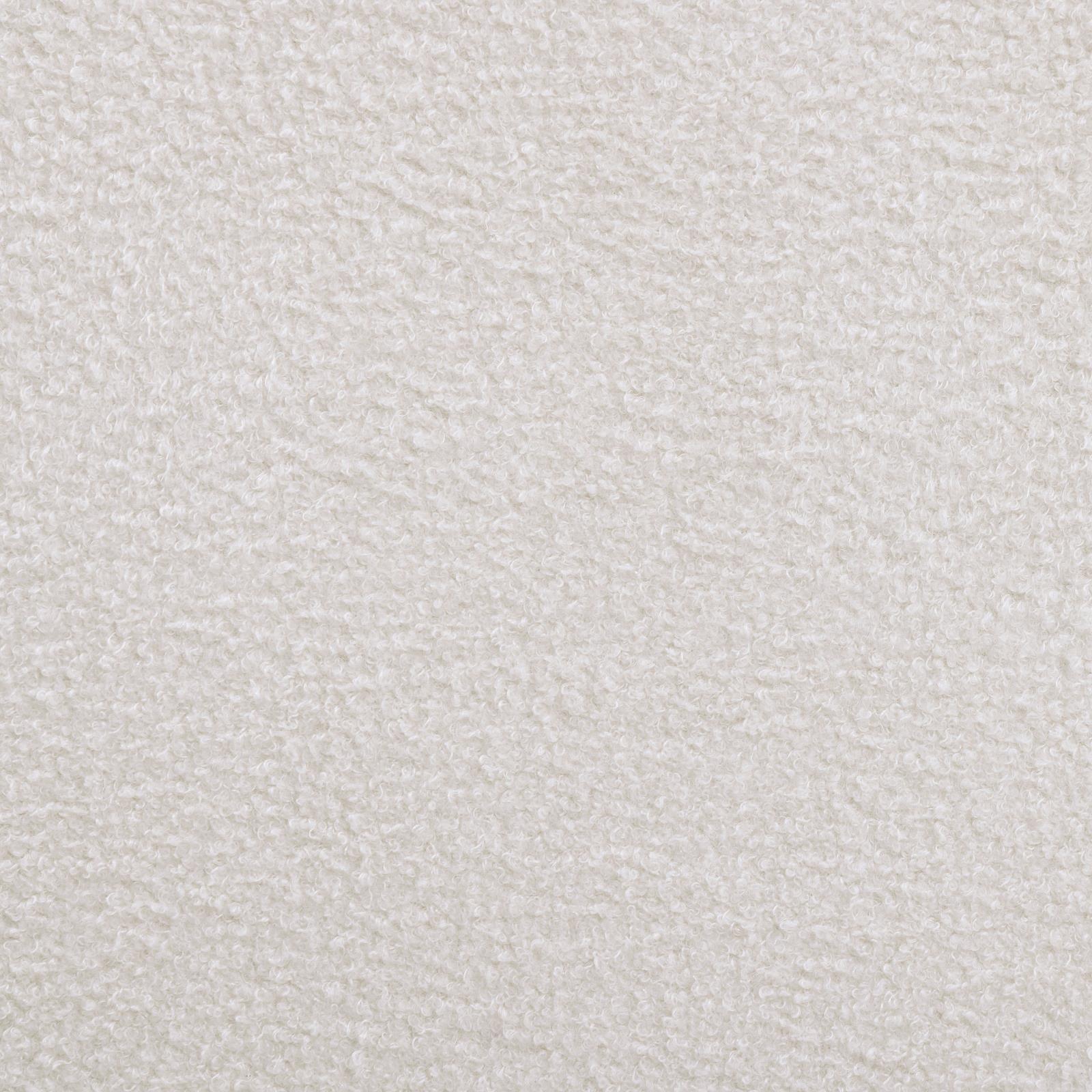 Anastasia Boucle Upholstered Eastern King Panel Bed Pearl White And Beige 224751Ke - Ella Furniture