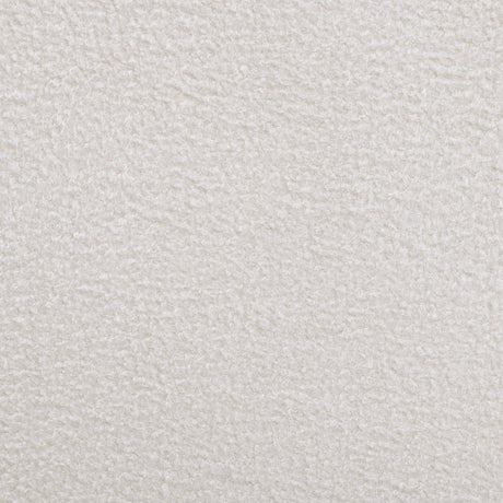 Anastasia Boucle Upholstered Eastern King Panel Bed Pearl White And Beige 224751Ke - Ella Furniture