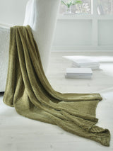 Anawood Olive Green Throw (Set of 3) from Ella Furniture