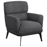 Andrea Collection Andrea Heavy Duty High Back Accent Chair Grey 903082 - Ella Furniture