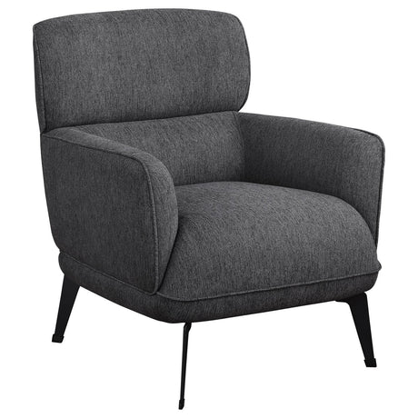 Andrea Collection Andrea Heavy Duty High Back Accent Chair Grey 903082 - Ella Furniture