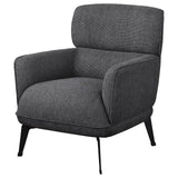 Andrea Collection Andrea Heavy Duty High Back Accent Chair Grey 903082 - Ella Furniture