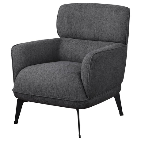 Andrea Collection Andrea Heavy Duty High Back Accent Chair Grey 903082 - Ella Furniture