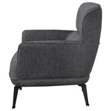 Andrea Collection Andrea Heavy Duty High Back Accent Chair Grey 903082 - Ella Furniture