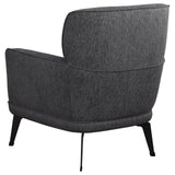 Andrea Collection Andrea Heavy Duty High Back Accent Chair Grey 903082 - Ella Furniture