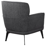 Andrea Collection Andrea Heavy Duty High Back Accent Chair Grey 903082 - Ella Furniture