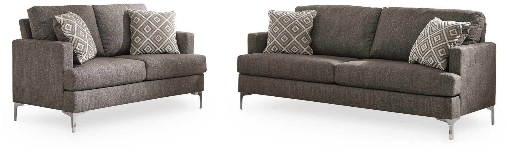 Arcola Java Sofa And Loveseat - Ella Furniture