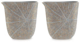 Ardenley Antique Gold Finish Vase (Set Of 2) A2000608 - Ella Furniture