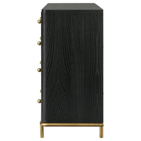 Arini Arini 8-Drawer Bedroom Dresser Black 224333 [ETA: 4/11/2024] - Ella Furniture