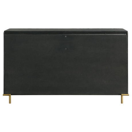 Arini Arini 8-Drawer Bedroom Dresser Black 224333 [ETA: 4/11/2024] - Ella Furniture