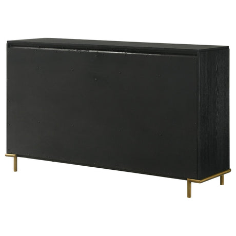 Arini Arini 8-Drawer Bedroom Dresser Black 224333 [ETA: 4/11/2024] - Ella Furniture