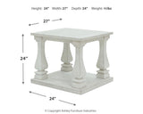 Arlendyne Antique White Coffee Table With 1 End Table - Ella Furniture