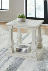 Arlendyne Antique White Coffee Table With 2 End Tables - Ella Furniture