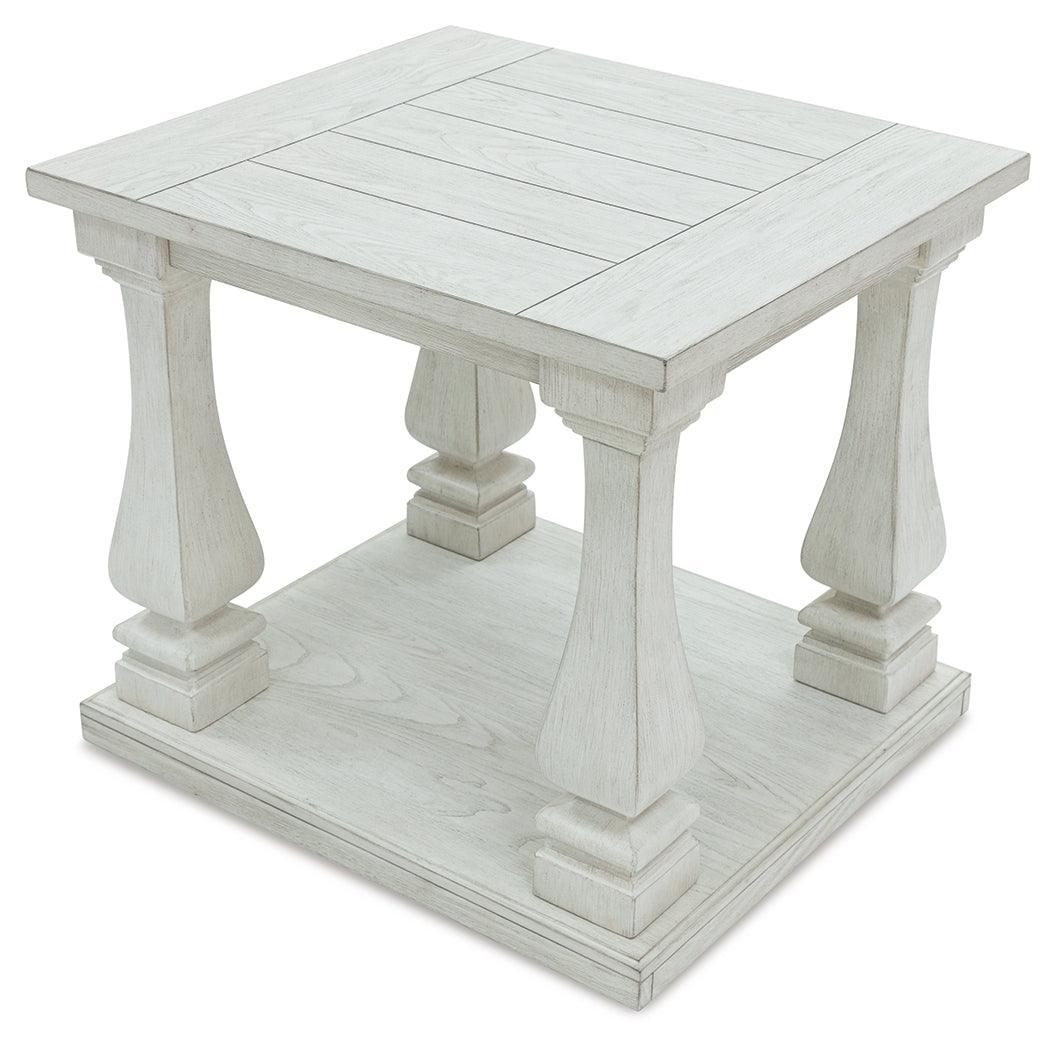 Arlendyne Antique White Coffee Table With 2 End Tables - Ella Furniture