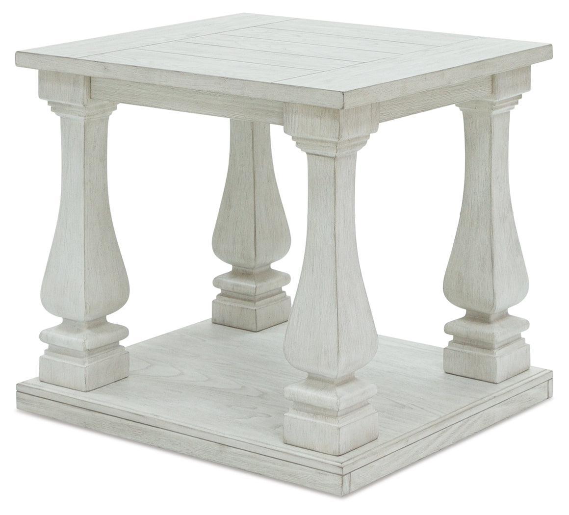 Arlendyne Antique White Coffee Table With 2 End Tables - Ella Furniture