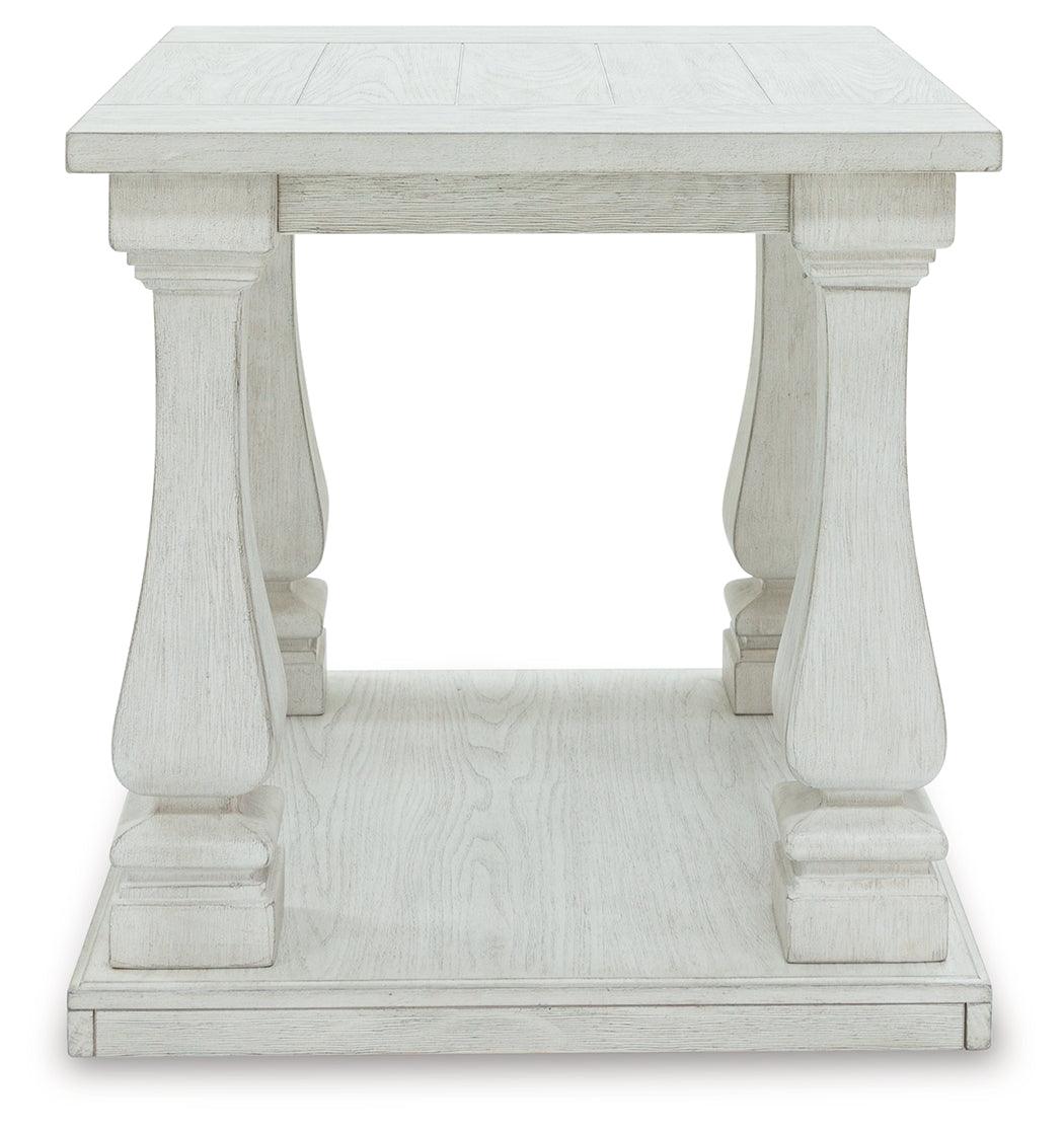 Arlendyne Antique White Coffee Table With 2 End Tables - Ella Furniture