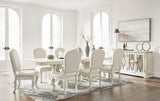 Arlendyne Antique White Rectangular Dining Room Set - Ella Furniture