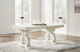 Arlendyne Antique White Rectangular Dining Room Set - Ella Furniture