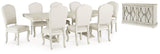 Arlendyne Antique White Rectangular Dining Room Set - Ella Furniture
