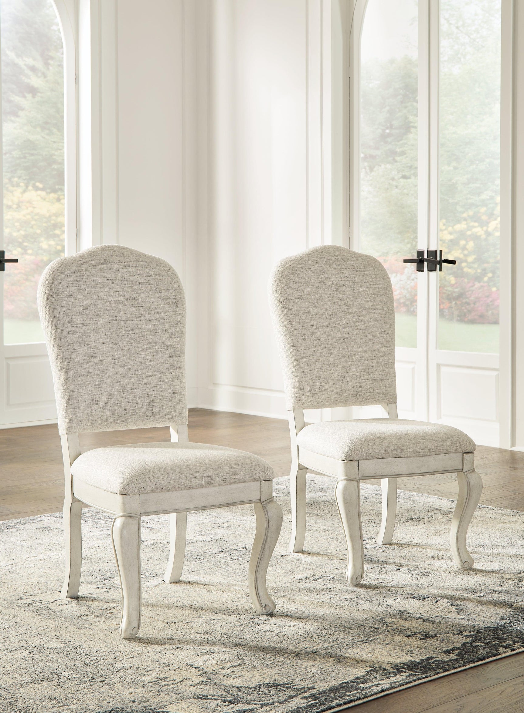 Arlendyne Antique White Rectangular Dining Room Set - Ella Furniture