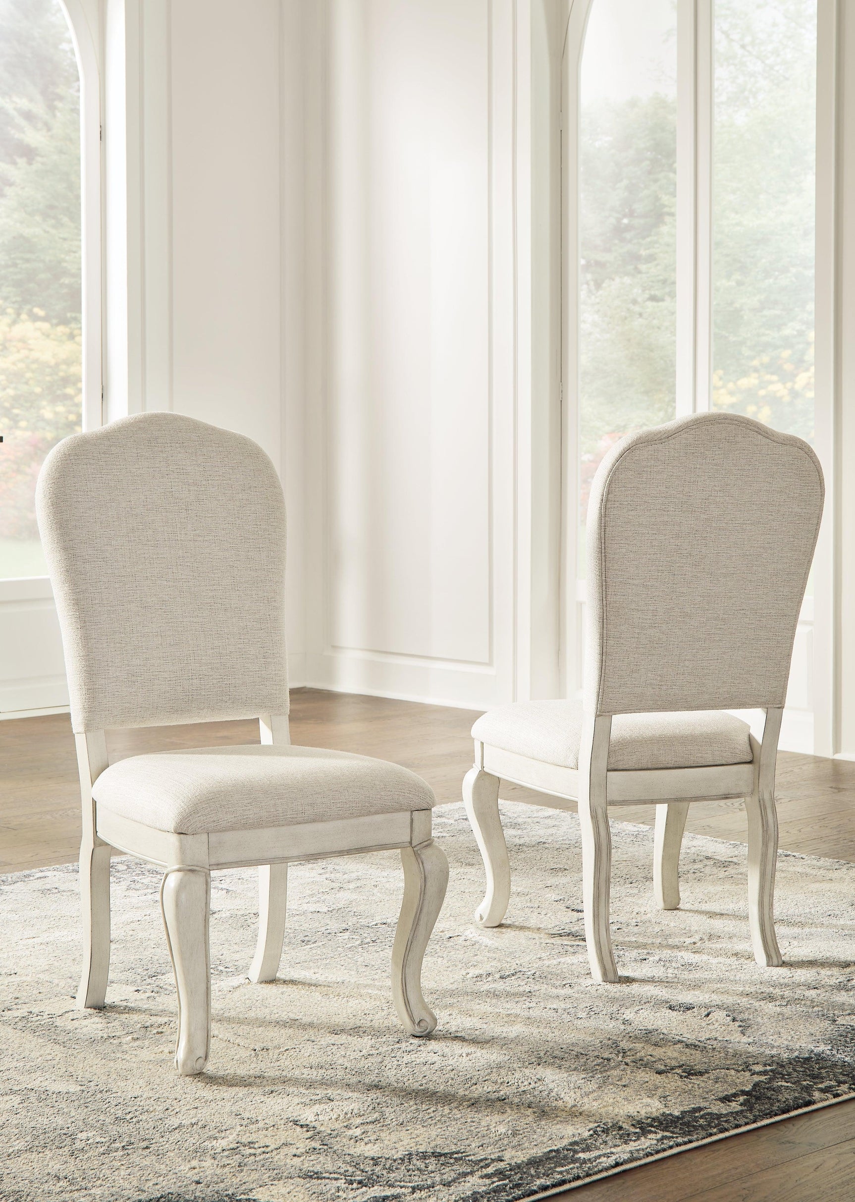 Arlendyne Antique White Rectangular Dining Room Set - Ella Furniture