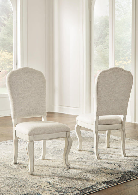 Arlendyne Antique White Rectangular Dining Room Set - Ella Furniture