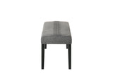 Arlene Gray Traditional Fabric Modern Wood Rectangular Dining Room Set - Ella Furniture