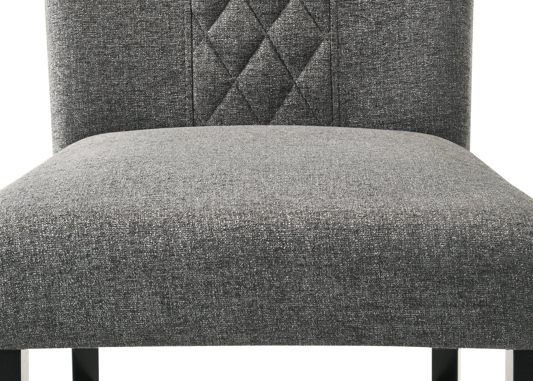 Arlene Gray Traditional Fabric Modern Wood Rectangular Dining Room Set - Ella Furniture