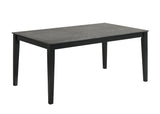 Arlene Gray Traditional Fabric Modern Wood Rectangular Dining Room Set - Ella Furniture