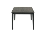 Arlene Gray Traditional Fabric Modern Wood Rectangular Dining Room Set - Ella Furniture