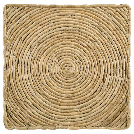Artina Woven Rattan Round Coffee Table Natural Brown 708508 - Ella Furniture