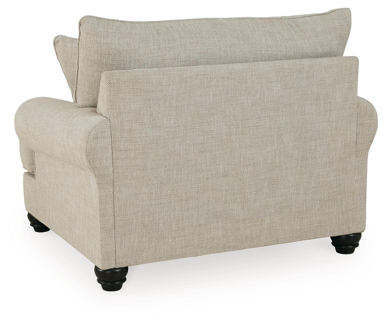 Asanti Fog Chair And Ottoman - Ella Furniture