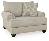 Asanti Fog Sofa, Loveseat, Chair And Ottoman - Ella Furniture