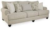 Asanti Fog Sofa, Loveseat, Chair And Ottoman - Ella Furniture