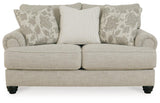 Asanti Fog Sofa, Loveseat, Chair And Ottoman - Ella Furniture