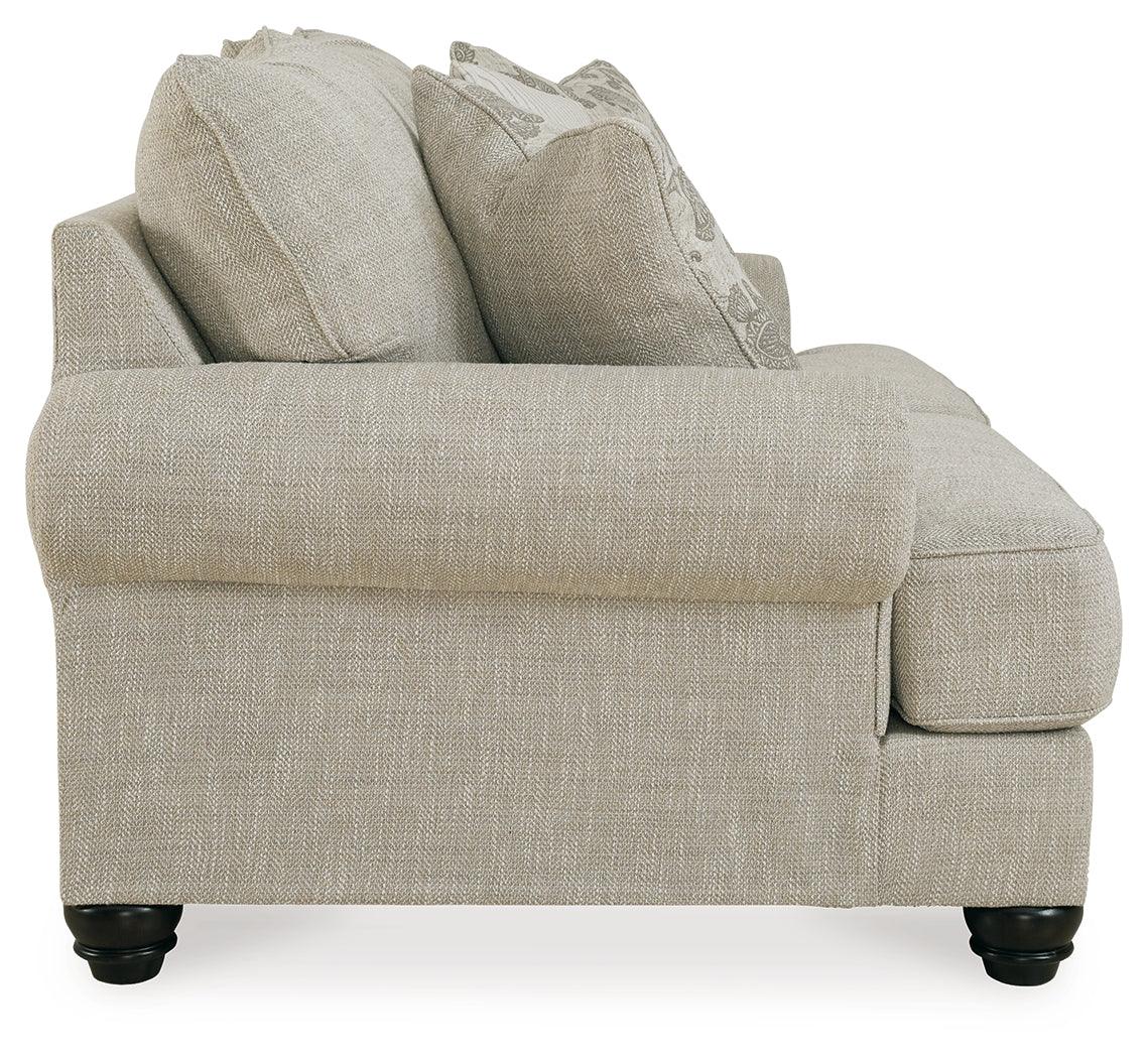 Asanti Fog Sofa, Loveseat, Chair And Ottoman - Ella Furniture