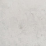 Astoria Round Genuine Marble Coffee Table White 709668 - Ella Furniture