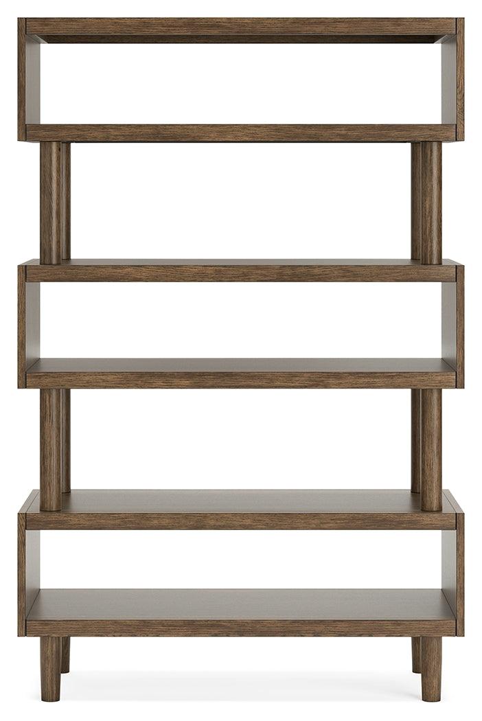 Austanny Warm Brown 62" Bookcase - Ella Furniture