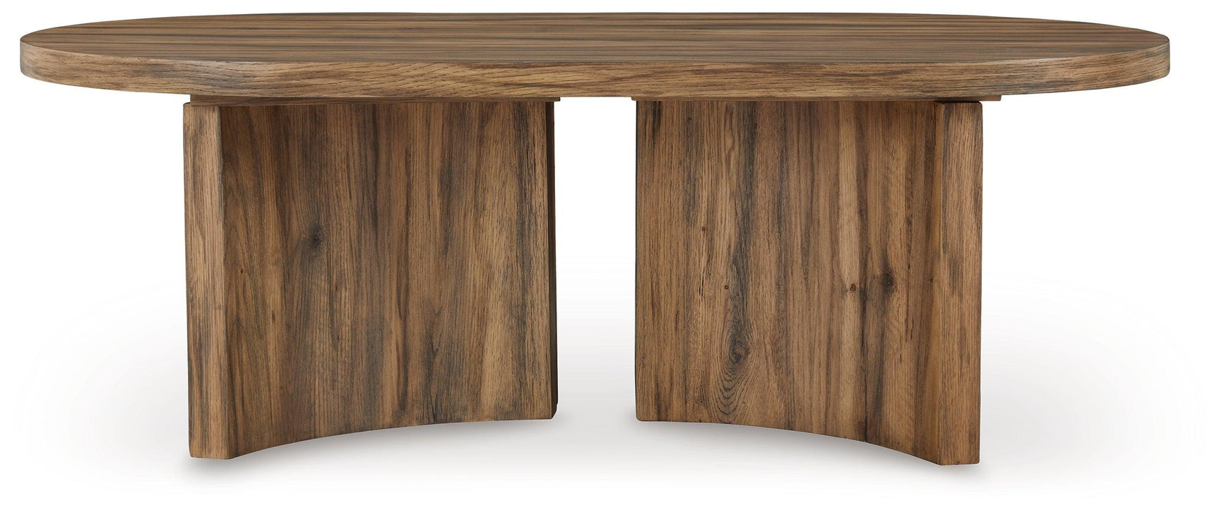 Austanny Warm Brown Coffee Table with 2 End Tables - Ella Furniture