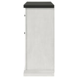 Aventine 5-Drawer Dining Sideboard Buffet Cabinet With Cabinet Charcoal And Vintage Chalk 108245 - Ella Furniture