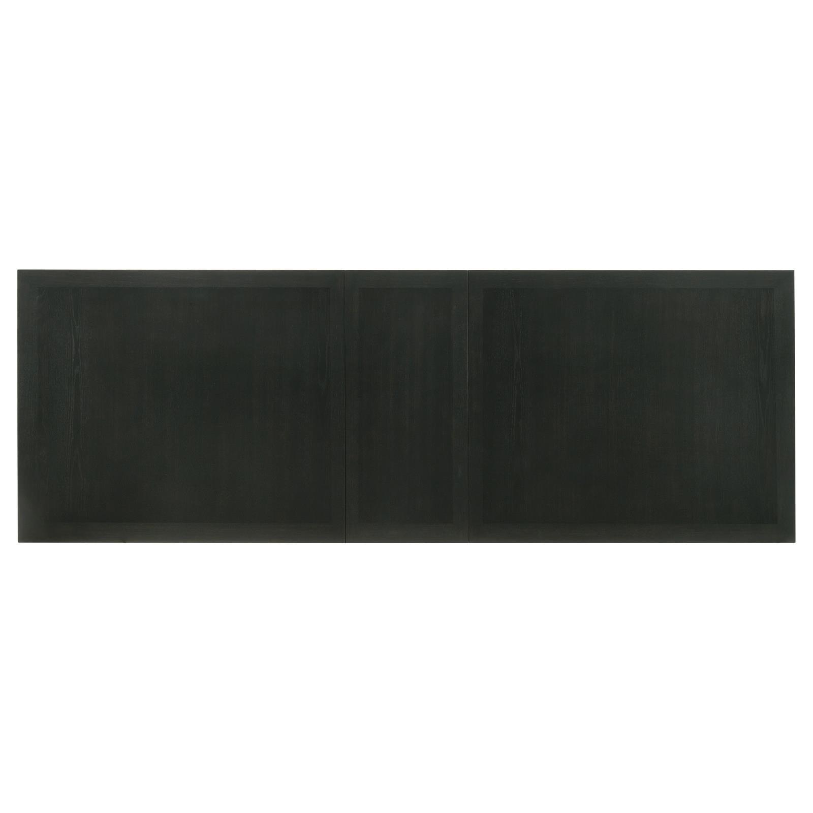 Aventine Rectangular Dining Table With Extension Leaf Charcoal And Vintage Chalk 108241 - Ella Furniture