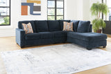 Aviemore Ink Chenille 2-Piece Sectional with Chaise from Ella Furniture