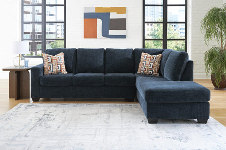 Aviemore Ink Chenille 2-Piece Sectional with Chaise view 2